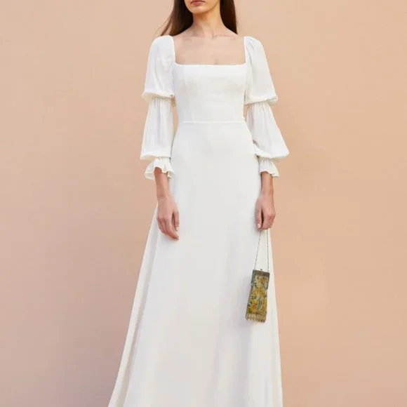 Rare Reformation Stars Wedding Dress - XS - NWOT - Picture 1 of 3